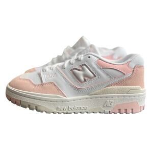NIB New Balance 550 White Pink Size 5 Kids/ 6.5 Womens